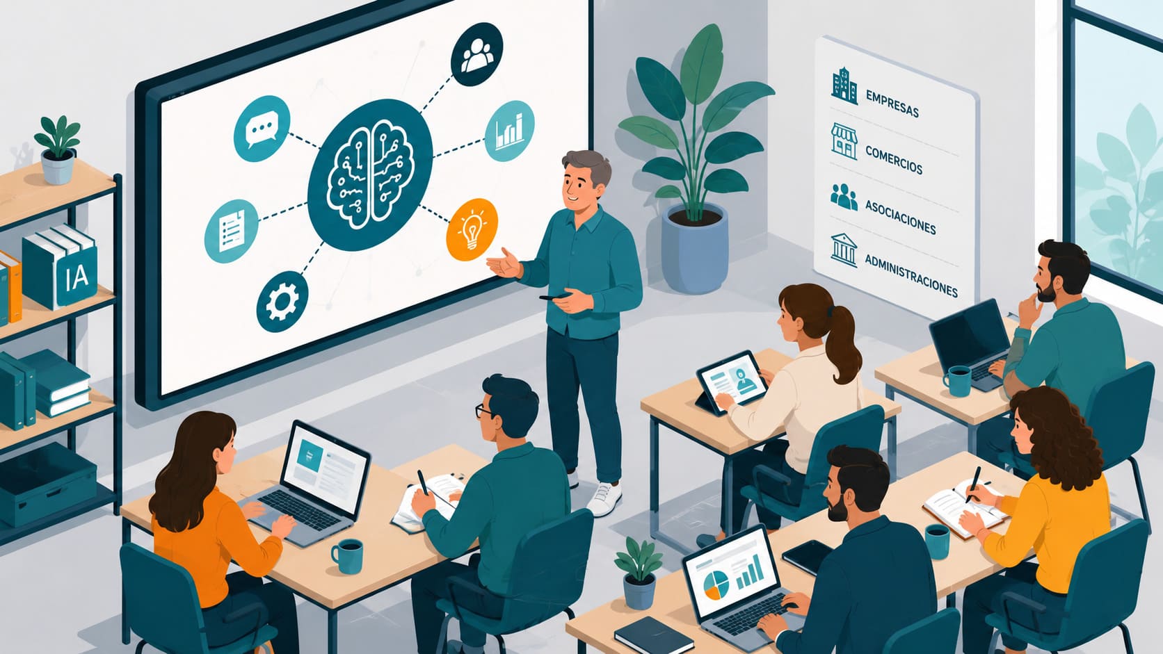 Formación en IA para organizaciones: cuando entender cambia la forma de trabajar