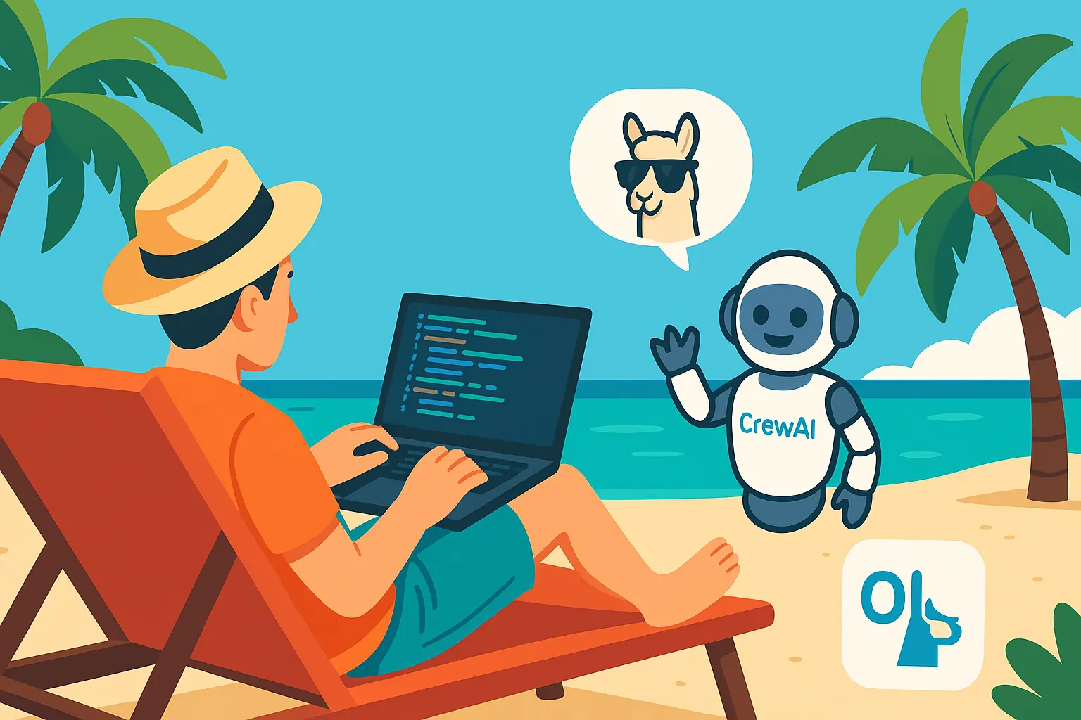 Imagen del artículo: En Vacaciones: Fine-Tuning con CrewAI y Ollama